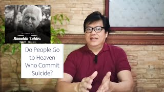 Ronaldo Valdez Rest in PeaceDo People Who Commit Suicide Go To Heaven or Hell [upl. by Hadnama178]