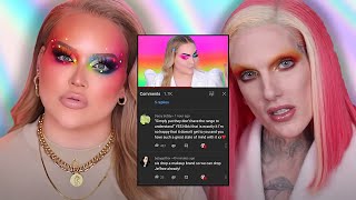 Nikkie Tutorials SHADES Jeffree Star amp LEAKED Call [upl. by Dunson]