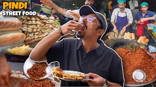 LETHAL STREET FOOD IN PAKISTAN  Fry Channy Murgh Pulao amp Burger in Rawalpindi [upl. by Eelrihs]