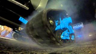 HOONIGAN Ken Blocks RaptorTRAX AWD Burnout [upl. by Ekyt935]