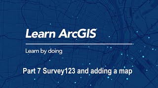 Build an ArcGIS Hub Survey123 and Adding a Map [upl. by Pillsbury972]