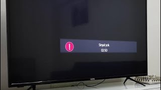 TV Sinyal Yok Hatasi Çözümü vestel smarttv androidtv toshibatv toshiba [upl. by Ateekal857]