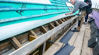 FINISHING THE EAVES  Timber Fascias amp Soffits [upl. by Warwick]