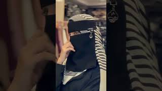 Introduciung locket niqab thehijabstore niqab shorts ytshorts naqab nakab hijabtutorial [upl. by Broeder]