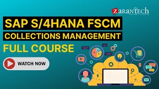 SAP S4HANA FSCM Collections Management Full Course  SAP S4HANA FSCM Training  ZaranTech [upl. by Lani76]