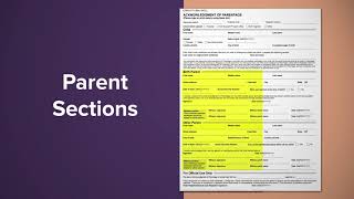 Completing the Acknowledgment of Parentage Form [upl. by Shanney164]