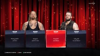 WWE 2K24 new era universe fightzone full [upl. by Ecnarrat520]