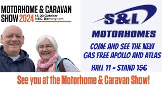 Motorhome And Caravan Show 2024  Ticket Details Plus A SNEAK PREVIEW From SampL Motorhomes [upl. by Zondra]