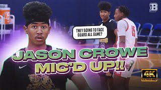 Micd up with 5star Jason Crowe Jr Top 5 player in the country FULL GAME HIGHLIGHTS [upl. by Byran771]