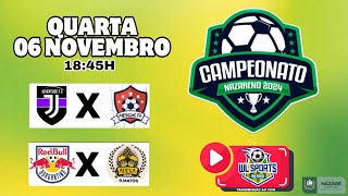 CAMPEONATO NAZARENO 2024  JOGOS DE QUARTA FEIRA 06112024 [upl. by Anizor]