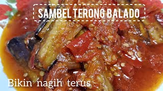 SAMBEL TERONG BALADO  BIKIN NAGIH HARUS COBA [upl. by Oicneserc]