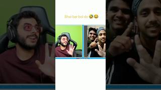 carryminati vs Omegle boys shorsfeed short cerryminati [upl. by Kcirad636]