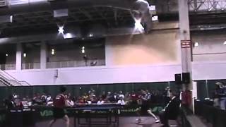 Chuan ChihYuan vs JO Waldner at 2004 US Open Part I [upl. by Osner864]