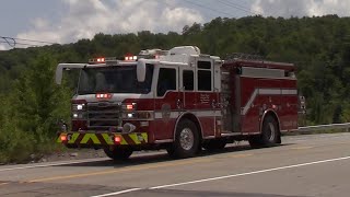 New To Them Whites Crossing Fire Company Squad 62 Responding [upl. by Cire]