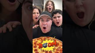 The BOOM 💥 Meter‼️ pizza newjersey father son family fun bigjustice boom [upl. by Fotzsyzrk360]