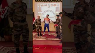 Denic Lalruattluanga felicitated by Assam Rifles in Aizawl [upl. by Celestyn]