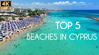 TOP 5 Cyprus Beaches  Ayia Napa and Protaras side [upl. by Aleil]