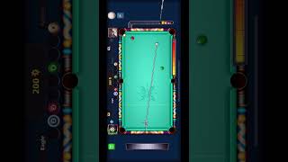 Parabola shot 8ballpool gaming eagle8ballpool Short16 shorts [upl. by Enohpesrep]