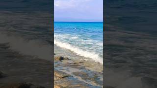 Greece Halkidiki Kassandra Afitos beach 🌊🌊🌊 beach summer sea [upl. by Ahsemot]