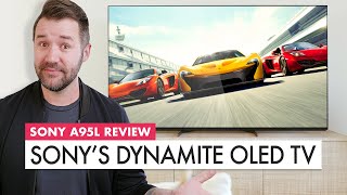 STILL Sonys BEST OLED in 2024 77 inch SONY A95L OLED TV Review [upl. by Esoj]