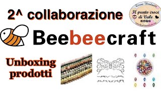 🤝2° Collaborazione BEEBEECRAFTCOM  unboxing prodotti  IlPuntoCroceDiVale [upl. by Aztiram797]