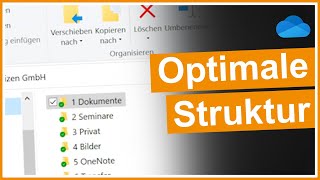 OneDrive Die optimale OrdnerStruktur 7 OrdnerSystem [upl. by Eisle]