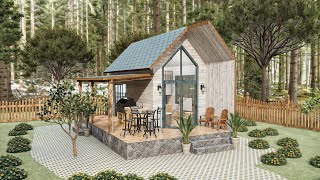 Cozy 10x20 ft Tiny House with Loft Perfect Small Home [upl. by Namyac]