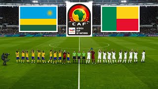 Rwanda vs Benin  AFRICA CUP OF NATIONS 2025 QUALIFICATION [upl. by Ykroc455]