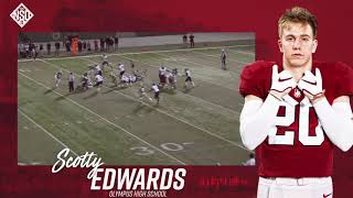 Stanford Football Scotty Edwards  CardClass20 [upl. by Grishilda78]