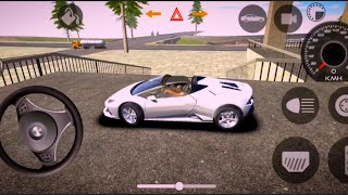 lamborghini car drive  indian cars simulator 3d  akgamezone1 [upl. by Ennaeiluj913]