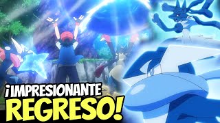 ¡EL ÉPICO regreso de GRENINJA  Pokémon Journeys 108 RESUMEN [upl. by Gaynor]