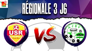 ⚽R3 6e JOURNEE  USR VS AJSF [upl. by Aieki987]