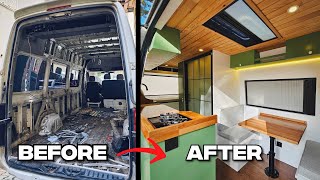 Başlangıçtan bitişe sıfırdan karavan yapımı  vw crafter  Campervan conversion full build timelapse [upl. by Wilterdink]