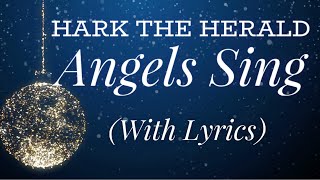 Hark the Herald Angels Sing with lyrics  Beautiful Christmas Carol [upl. by Anderson59]