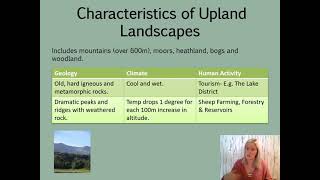 Characteristics of Upland Lowland and Glaciated Landscapes [upl. by Delly]