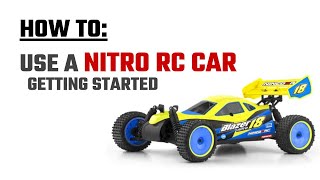 How To Use a Nitro RC Car  Getting Started [upl. by Coucher]