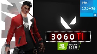 Valorant  NVIDIA GEFORCE RTX 3060ti 8GB GDDR6  i511600K Processor [upl. by Trela]