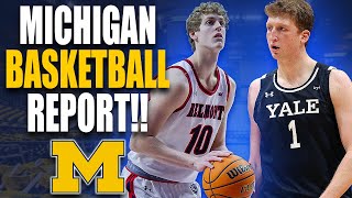 HUGE Transfer Portal NewsRumors For Michigan Basketball Recruiting News on 2024 Class and More [upl. by Yrellam390]