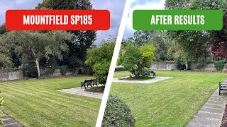 Mountfield SP 185 Petrol ⛽️ Lawnmower VS Good Size of Lawn [upl. by Leakcim]