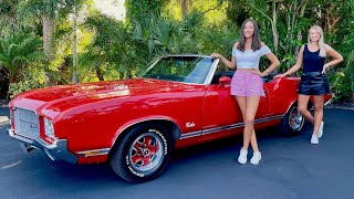 1971 Oldsmobile Cutlass Supreme Convertible  One of the Best Cutlass Models [upl. by Klos]