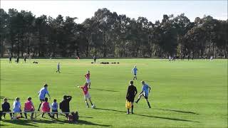 belconnen united u13s vs canberra Croatia round 12 [upl. by Levins342]