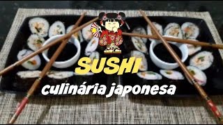 Sushi de salmãoatum e kani kama a moda da Iara  caipirinha de abacaxi e limão com saquê [upl. by Sperry]