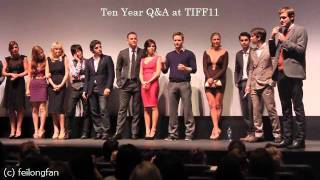 Ten Year TIFF 11 Cast and Director QampA [upl. by New]