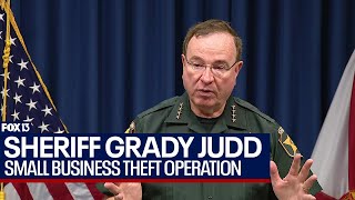 Sheriff Grady Judd details investigation into South American group that burglarized Florida homes [upl. by Aldwin]