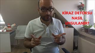 3 GÜNDE 4 KİLO KİRAZ DETOKSU KİRAZ DETOKSU NASIL YAPILIR kirazdetoksu nasılyapılır [upl. by Eibbed553]