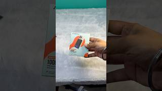 Ambrane 10000mAh wireless Powerbank unboxing ytshorts hindi tech review powerbank magsafe [upl. by Eiggep]