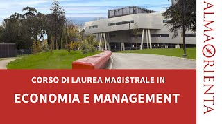 Laurea Magistrale in Economia e management [upl. by Llenrod]