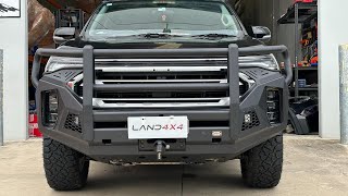 LAND4X4LDV T60 MAX BULL BAR INSTALL [upl. by Kcirad113]