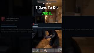 7 Days To Die Komik STEAM Yorumları shorts [upl. by Johnsten]