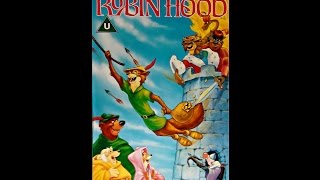 Digitized opening to Robin Hood UK VHS  version 2 [upl. by Rika164]